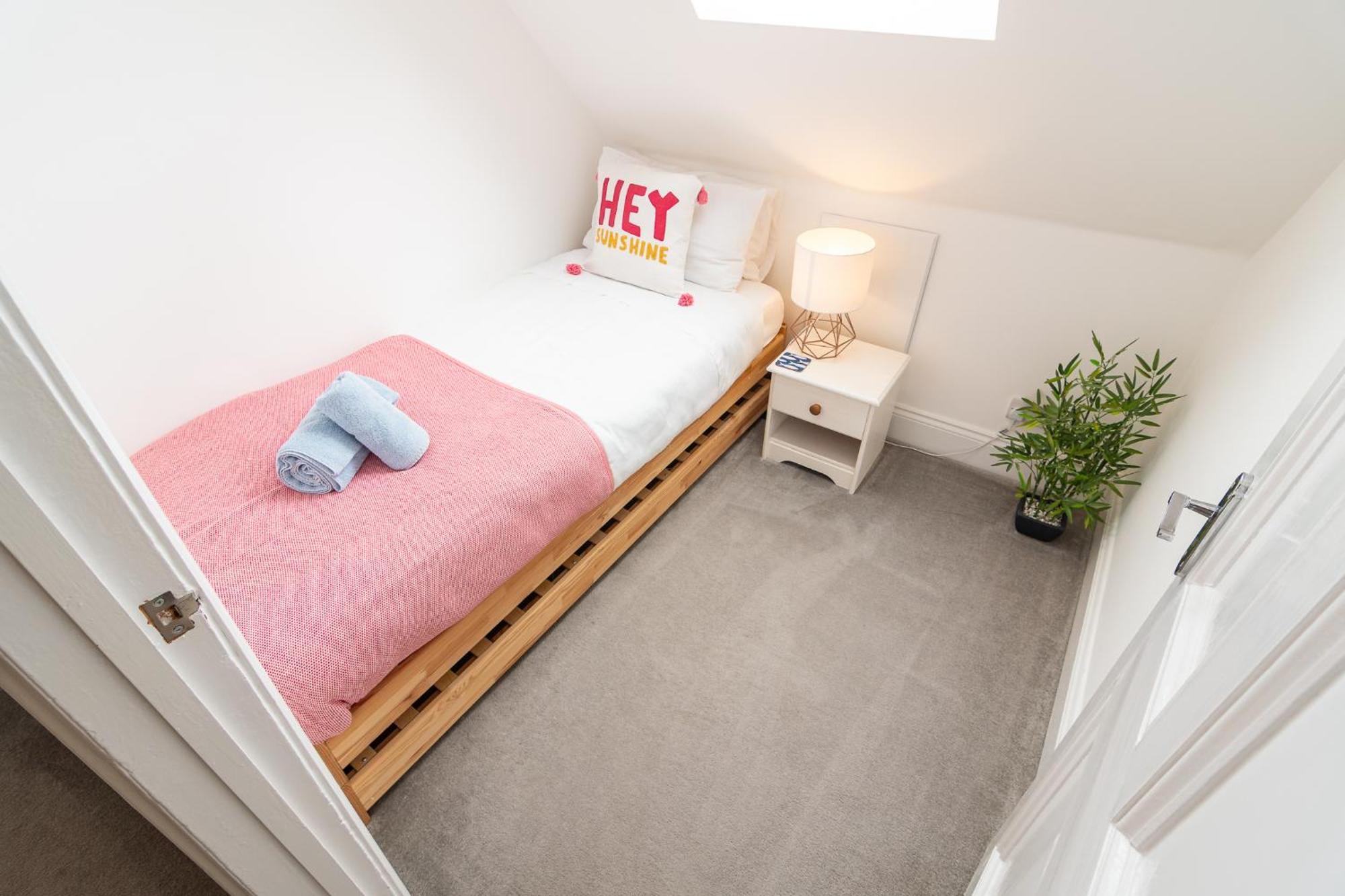 Light Airy 3 Bed Town Cntr Flat 700M To The Beach Bornemouth Extérieur photo